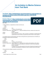 Oceanography An Invitation To Marine Science 9th Edition Garrison Test Bank Download