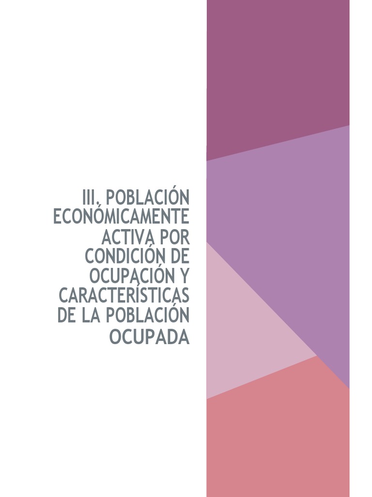 Poblacion Economicamente Activa Colombia 2024 Pdf Eryn Stevena