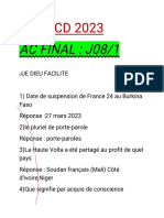 AKS FCD 2023 - Jour 8 Partie 1