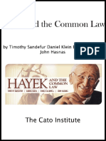 Hayek and The Common Law - John Hasnas, D. Klein, B. Caldwell, T. Sandefur, J. Kuznicki