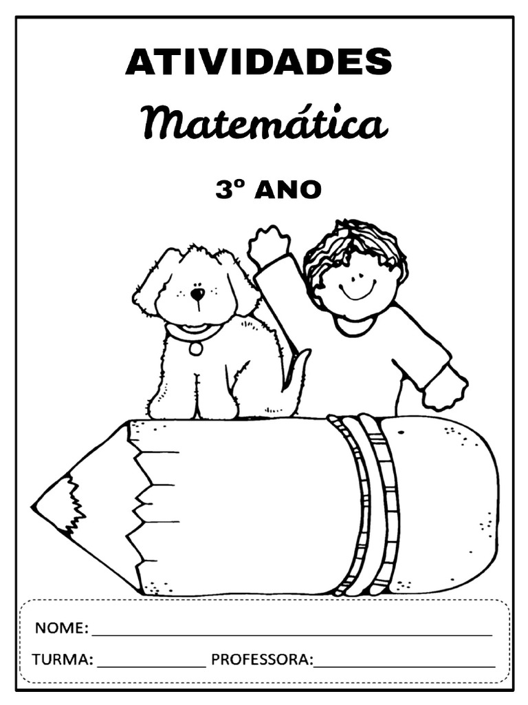 apostila de atividades de matematica 3 ano ensino fundamental