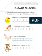 Consciência de Palavras