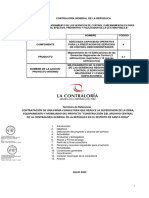 Proyecto "Mejoramiento de Los Servicios de Control Gubernamentales para Un Control Efectivo, Preventivo Y Facilitador de La Gestión Pública"