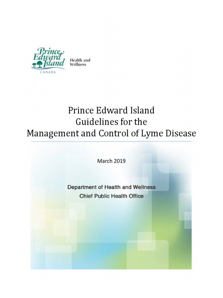 Lyme Disease Guideline Final Mar19 PDF