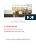 Bahan Interview - Chief Officer Offshore