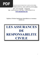 Bilan du Code CIMA : Évolution et Impact | PDF | Assurance | État
