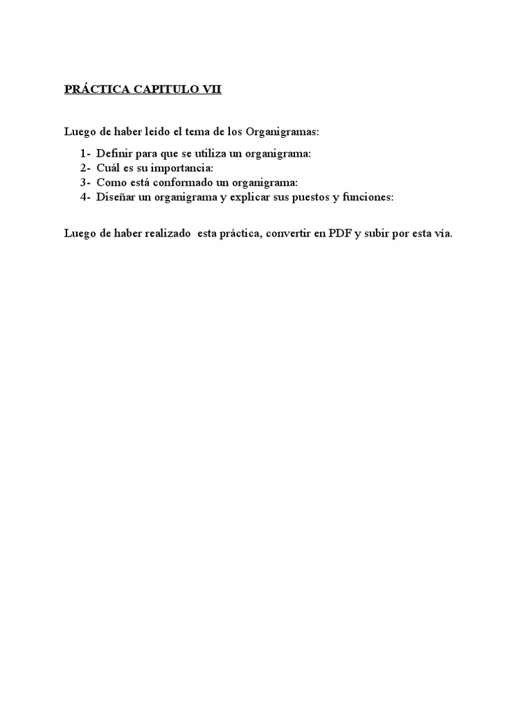 Práctica Capitulo Vii | PDF | Crecimiento personal y profesional ...