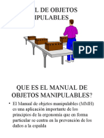 Manual de Objetos Manipulales Ergonomia