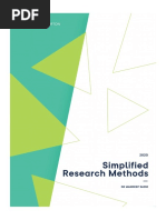 DR Mandeep Saini-Simplified Research Methods-1 Jan 2020