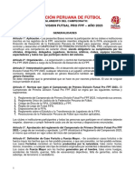 Reglamento 1ra División Futsal Pro 2023 v2