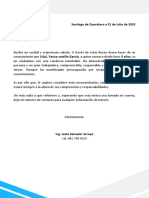 39 Modelo de Carta de Recomendacion Laboral