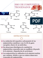 Metabolismo de Compuestos Nitrogenados