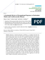 A Systematic Review of Occupational Exposure To Particulate