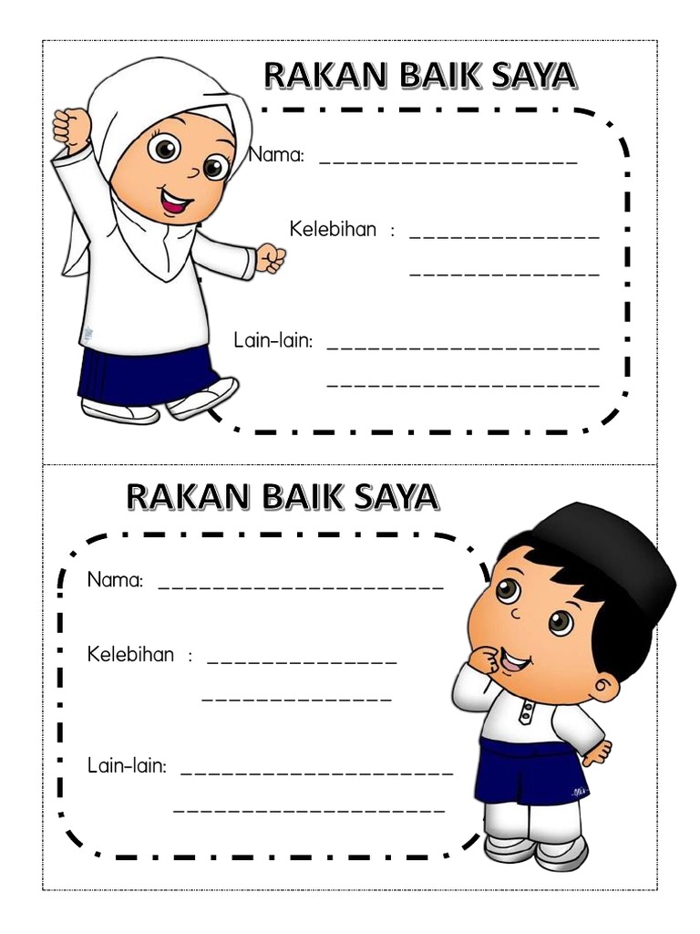 BM Ciri Rakan Baik | PDF