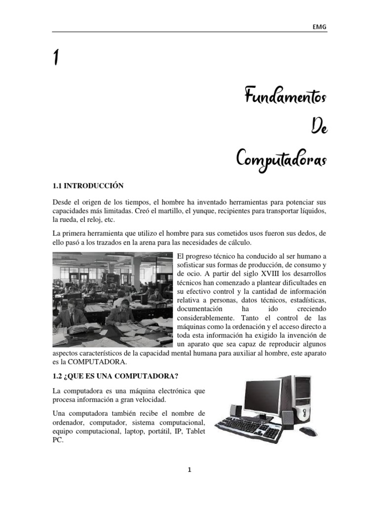 Tema 1 Fundamentos de PC | PDF | Puerta lógica | Hardware de la computadora