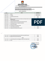 Rundown Pelantikan Pantarlih