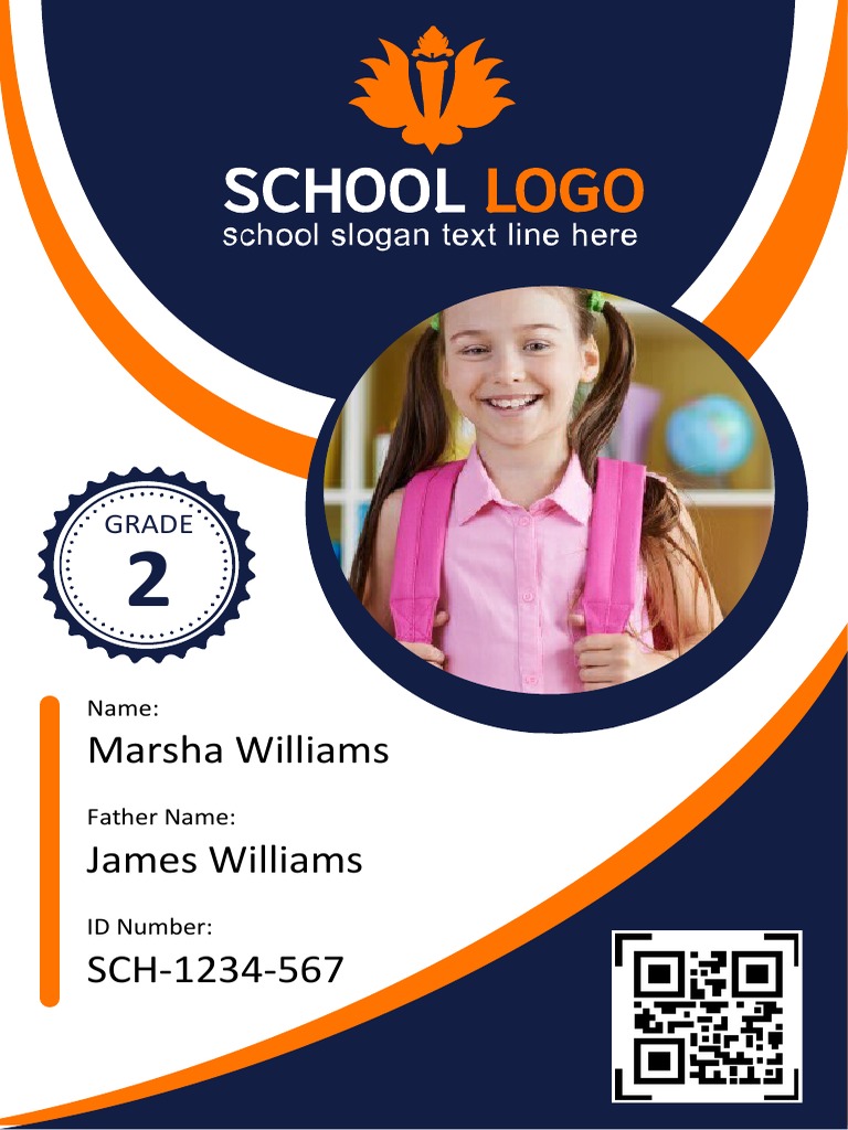 Student Id Card Template | PDF