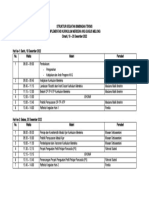 Jadwal Bimtek IKM 2022 - Gugus IV Babakan, Tenjo