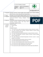 Sop Evaluasi Inform Consent