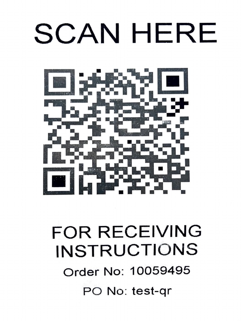 QR Code Scan | PDF