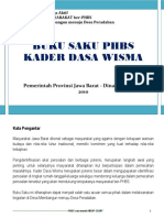 2010 Buku Saku PHBS Kader Dasa Wisma di Jawa Barat