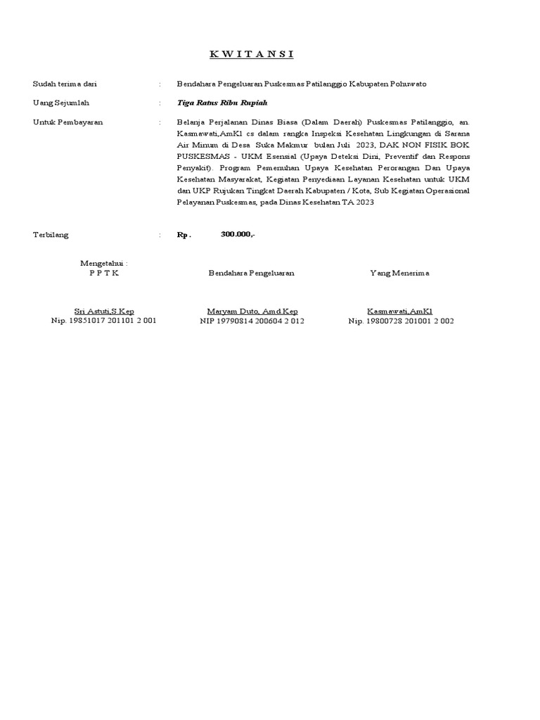 SPJ IKL Sarana Air Minum Juli PDF