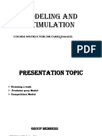 Modeling and Stimulation PRSENTATION on PPT