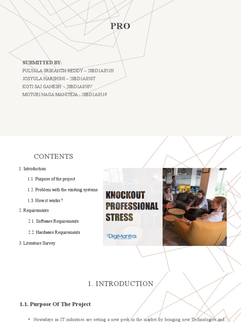 Stress Detection in Employees | PDF