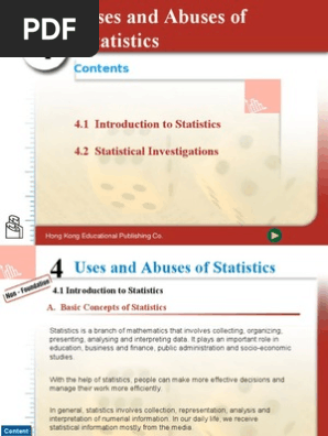 Chapter 17 Uses And Abuses Of Statistics Pdf Sampling Statistics Survey Methodology