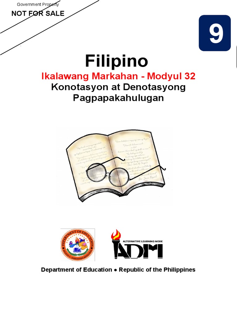 Fil9 Q2 Mod32 Konotasyonatdenotasyongpagpapakahulugan Version2 | PDF