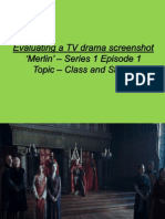 Analysing Merlin Screen Shot