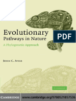 Evolutionary Pathways in Nature-A Phylogenetic Approach