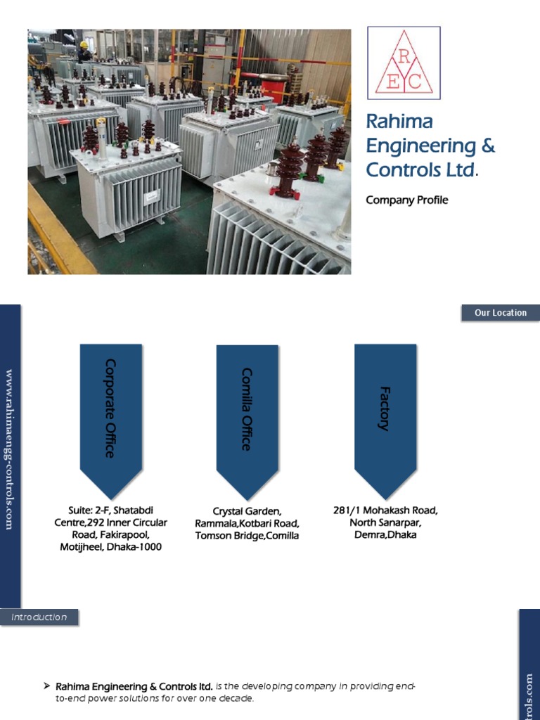 Rahima Engineering Company Overview | PDF | Business | Technology ...