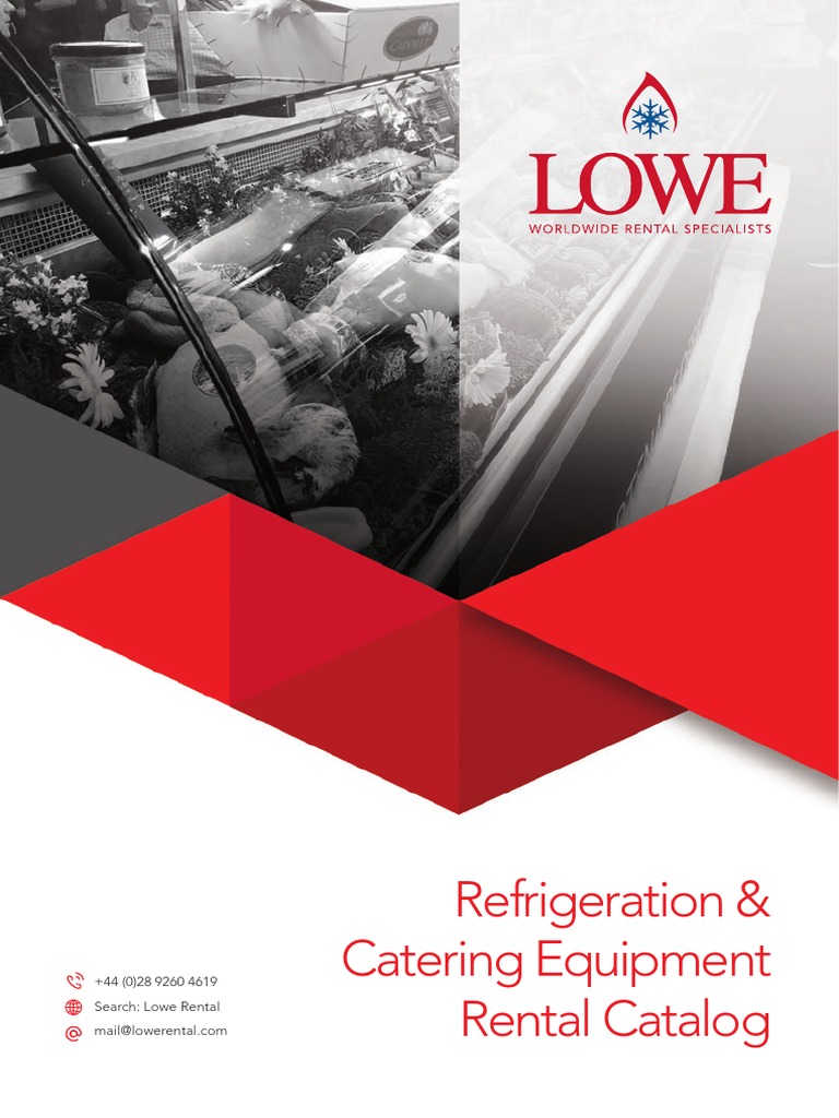 Lowe Rental Refrigeration Solutions Catalog | PDF