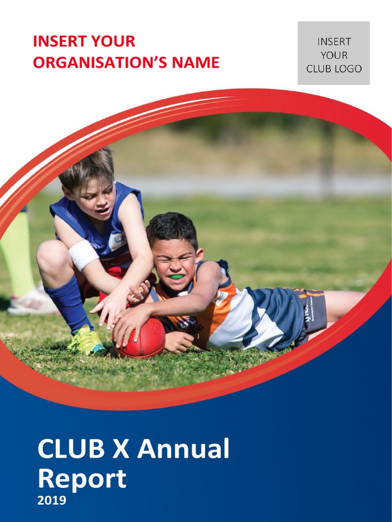 Club annual report template pdf