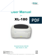 User Manual For XL-180 - v2022.C01
