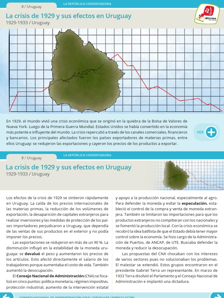 La Crisis de 1929 y Sus Efectos en Uruguay | PDF | Política