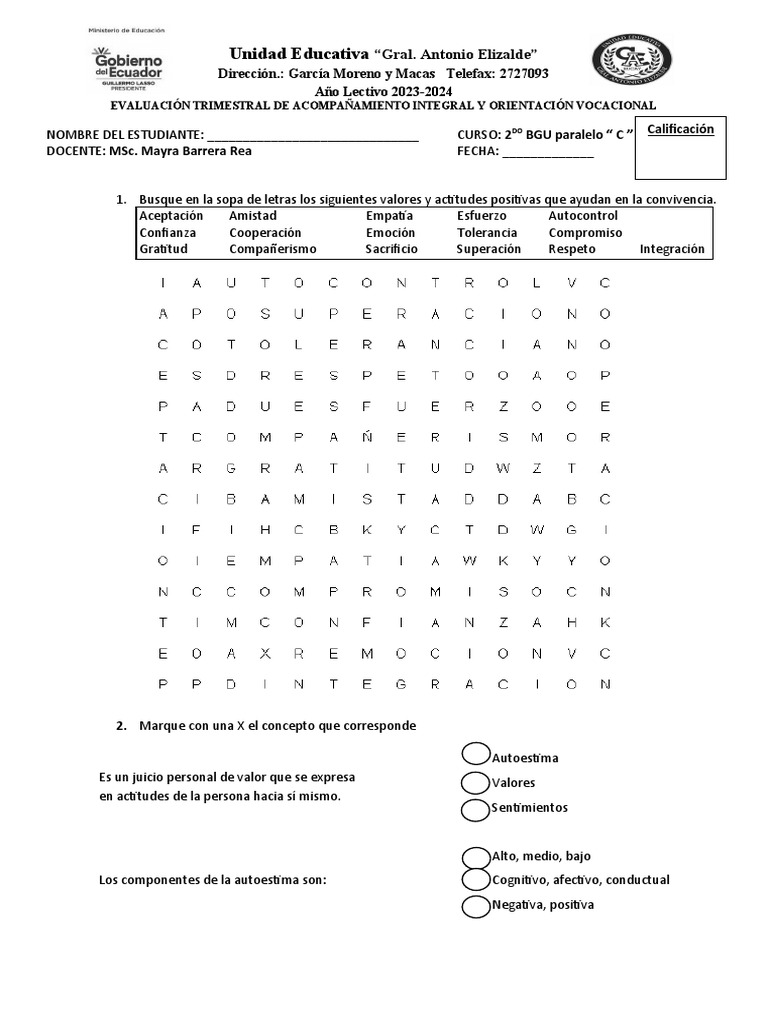 Acompañamiento Integral | PDF