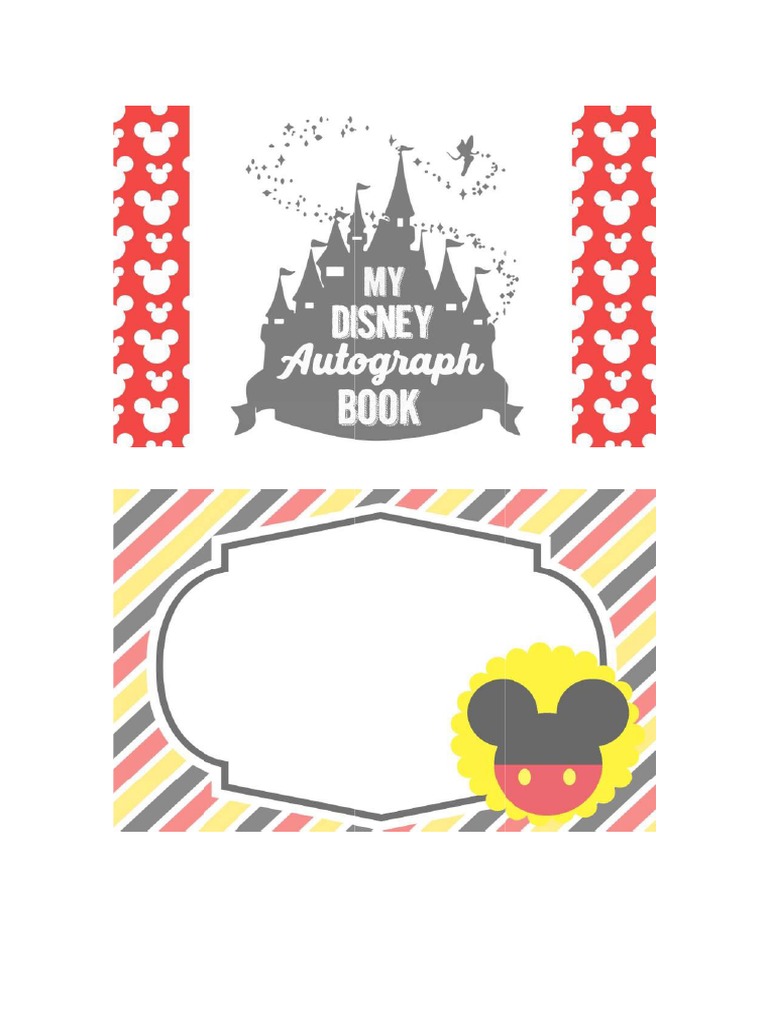 Libro Firmas Disney