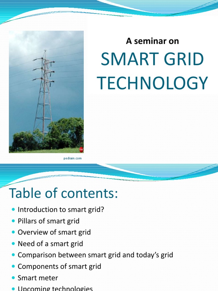 Smart Grid Presentation 1691823281 Pdf