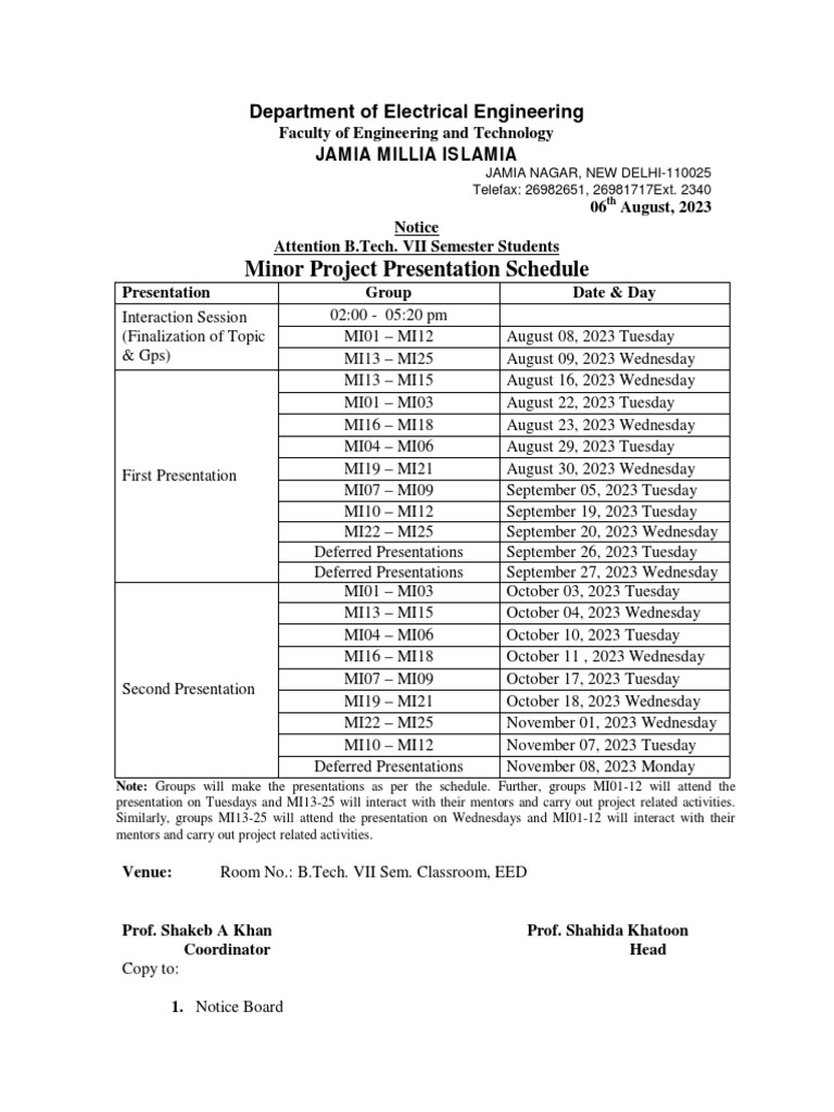 b-tech-minor-project-pres-schedule-2023-pdf