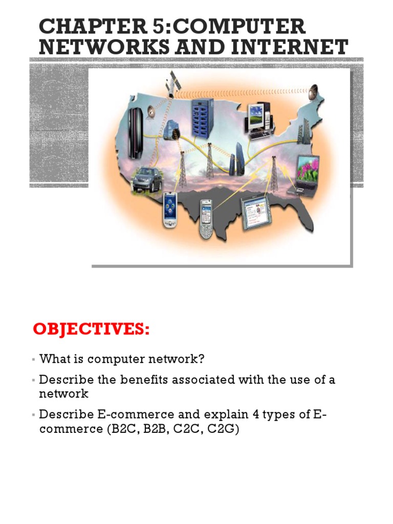 Chapter 05 Computer Networks and Internet (L) | PDF