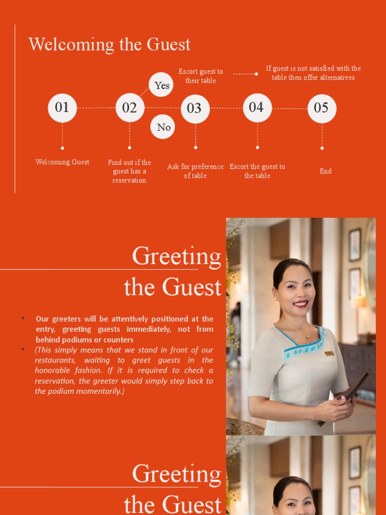 Sequence of Service Presentation | PDF