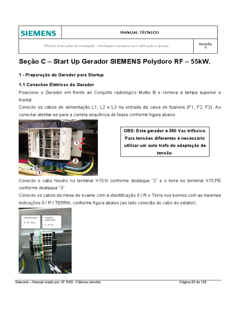 Material Curso Multix B - Geradores Polydoros 80 RF PT3 | PDF