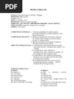 Download Proiect Didactic Clasa a 9- A by alinaoros SN66557190 doc pdf