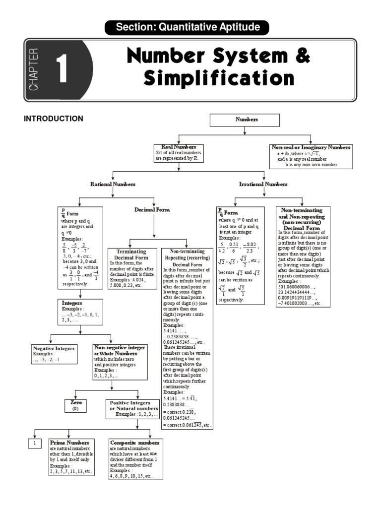 Examples Of Number System