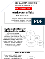 Materi Prof Bhisma Murti - Meta-Analisis - Workshop 8 Des 2022