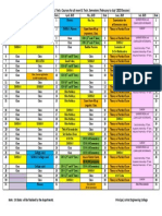Academic Calender 2023 EVEN SEMESTER 8th March 2023