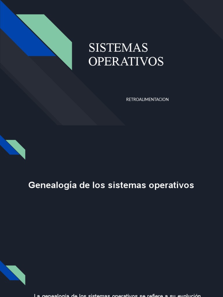Sistemas Operativos V1 | PDF | Hardware de la computadora | Sistema ...