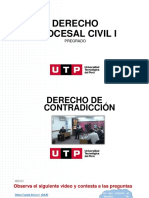 Derecho Procesal Civil I, Semana 04, Utp